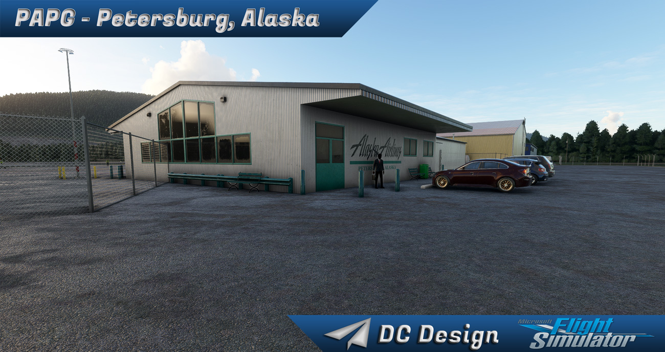DC Scenery Design - PAPG - Petersburg James A. Johnson Airport MSFS